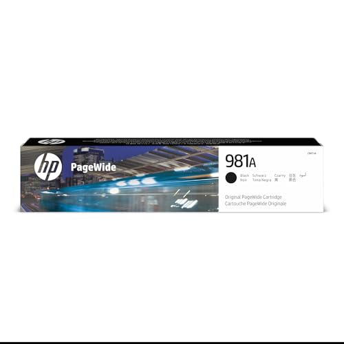 HP 981A (J3M71A) Schwarz Original PageWide Druckerpatrone für HP PageWide Enterprise von HP