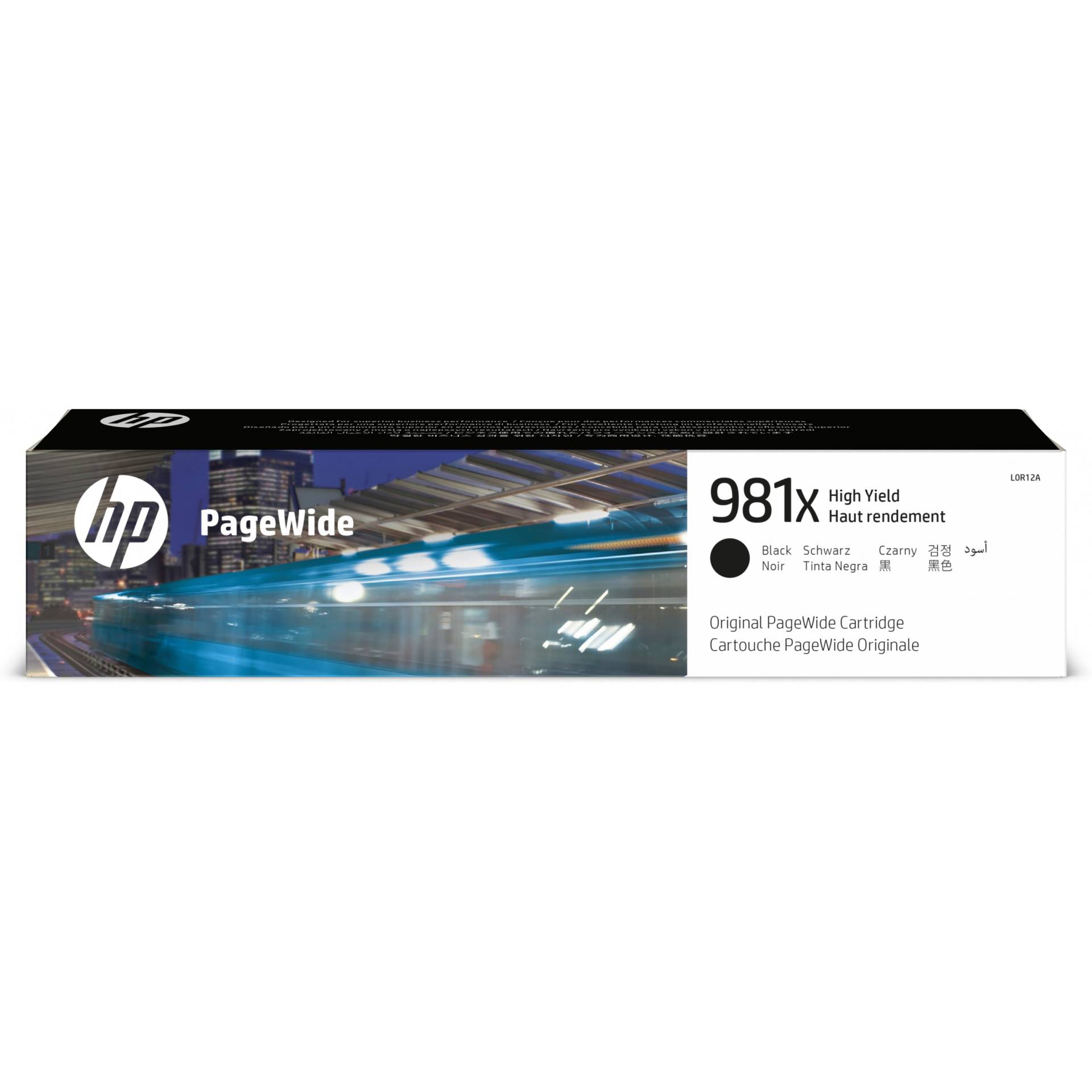 HP 981X High Yield Black Original PageWide Cartridge ink cartridge HP 981X High Yield Black Original PageWide Cartridge ink cartridge von HP
