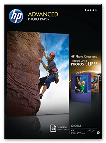 HP Advanced-Fotopapier hochglänzend, 250 g/m2, DIN A3, 20 Blatt von HP