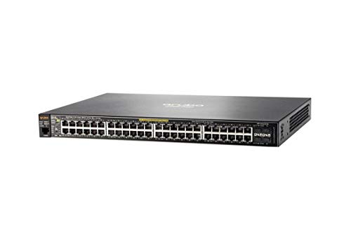 HP Aruba 2530-48G-PoE+ Switch 48x 10/100/1000 PoE+ 4x Giga"bit SFP J9772A von HP