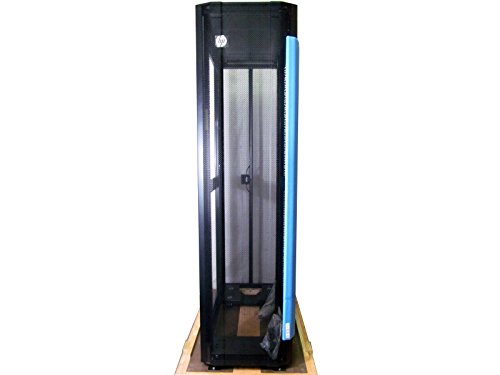 HP BW912A 647 1075mm 47U Shock Intelligent Serie Server Rack - Schwarz/Silber von HP