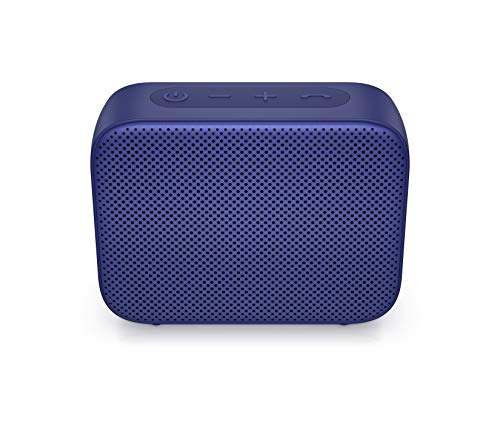 HP Bluetooth Lautsprecher 350 (USB-C Ladekabel, 3,5mm Klinke, Bluetooth, integriertes Mikrofon, Spritzwasserschutz) viereckig / blau von HP