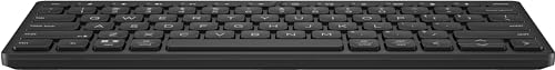 HP Bluetooth Tastatur - QWERTY - Multi-Gerät - Schwarz Weiß - Kabellose Tastatur - Kompakt HP Bluetooth Tastatur - QWERTY - Multi-Gerät - Schwarz Weiß - Kabellose Tastatur - Kompakt von HP
