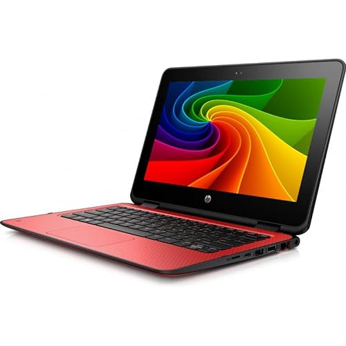 HP Business Laptop Notebook ProBook X360 11 G1 Pentium N4200 4GB 128GB SSD 1366x768 Touchscreen Windows 10 (Red) (Generalüberholt) von HP