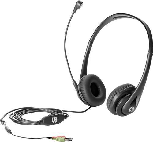 HP Business V2 Computer Over Ear Headset kabelgebunden Schwarz Mikrofon-Rauschunterdrückung Lautst� von HP