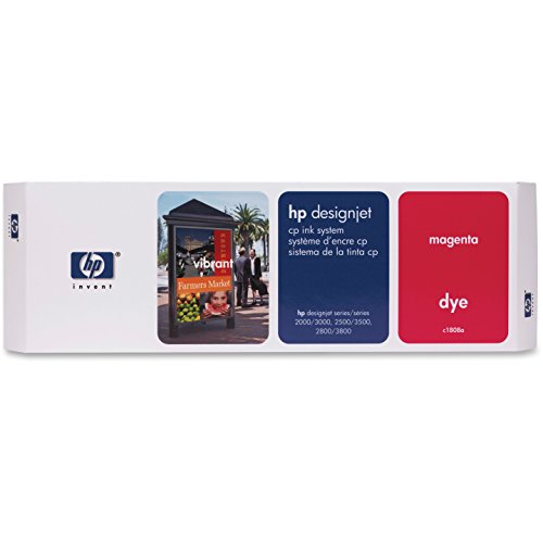 HP C1808A Farbpatrone Standardkapazität 410 ml 1er-Pack designjet CP, magenta HP C1808A Farbpatrone Standardkapazität 410 ml 1er-Pack designjet CP, magenta von HP