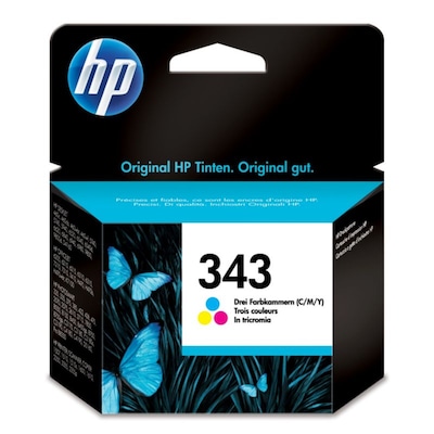 HP C8766EE Original Druckerpatrone 343 dreifarbig (cyan, magenta, gelb) von HP