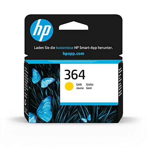 HP CB320EE 364 gelb Original Druckerpatrone für HP Deskjet 3070A, 3520; HP Photosmart 5510, 5515, 5520, 5525, 6510, 6520, 7510, 7520, C5324, C5380, C6324, C6380, B8550, D5460; HP Officejet 4620, 4622 HP CB320EE 364 gelb Original Druckerpatrone für HP Deskjet 3070A, 3520; HP Photosmart 5510, 5515, 5520, 5525, 6510, 6520, 7510, 7520, C5324, C5380, C6324, C6380, B8550, D5460; HP Officejet 4620, 4622 von HP
