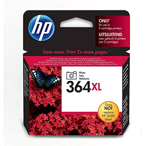 HP CB322EE 364XL Foto-schwarz Original Druckerpatrone mit hoher Reichweite für HP Photosmart HP CB322EE 364XL Foto-schwarz Original Druckerpatrone mit hoher Reichweite für HP Photosmart von HP