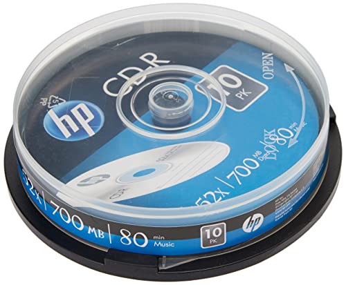 HP CD-R Rohlinge 700MB 52fach 10er Spindel HP CD-R Rohlinge 700MB 52fach 10er Spindel von HP