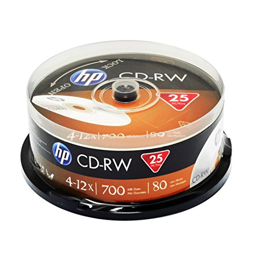 HP CD-RW 12 x in Blankokarten, Kuchen Box von HP