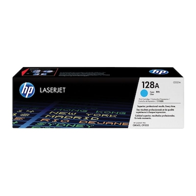 HP CE321A / 128A Original Toner Cyan für ca. 1.300 Seiten von HP