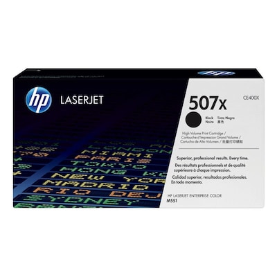 HP CE400X / 507X Original Toner Schwarz für ca. 11.000 Seiten HP CE400X / 507X Original Toner Schwarz für ca. 11.000 Seiten von HP