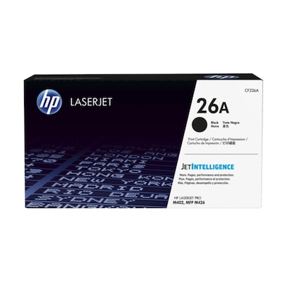 HP CF226A / 26A Original Toner Schwarz für ca. 3.100 Seiten von HP