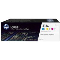 HP CF440AM / 312A Original Toner Multipack (C, M, Y) für ca. 2.700 Seiten von HP