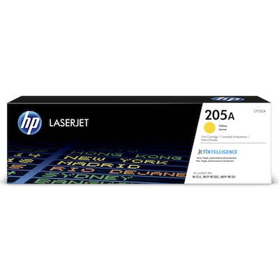 HP CF532A / 205A Original Toner Gelb für ca. 900 Seiten von HP