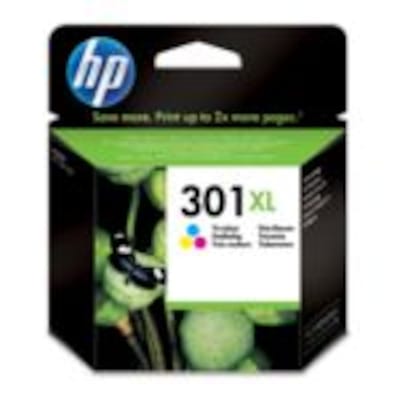 HP CH564EE / 301XL Original Druckerpatrone Farbig (Cyan, Magenta, Gelb) von HP
