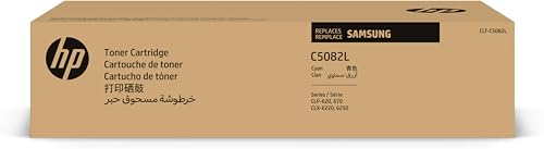 HP CLT-C5082L/ELS (SU055A) Original Toner Cyan (Hohe Reichweite, Kompatibel mit: CLP-620/CLP-670/CLX-6220/CLX-6250 Series) von HP