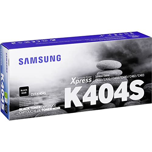 HP CLT-K404S (‎SU100A) Original Toner Schwarz (Kompatibel: SL-C430, C430W, C432, C433, C432W, C433W, C480, C480W, C480FW, C480FN, C482, C483, C482W, C483W, C482FW, C483FW) von HP