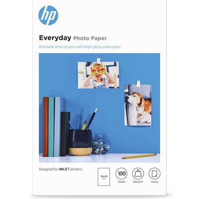 HP CR757A Fotopapier glänzend 100 Blatt, 10 x 15cm, 200 g/qm HP CR757A Fotopapier glänzend 100 Blatt, 10 x 15cm, 200 g/qm von HP