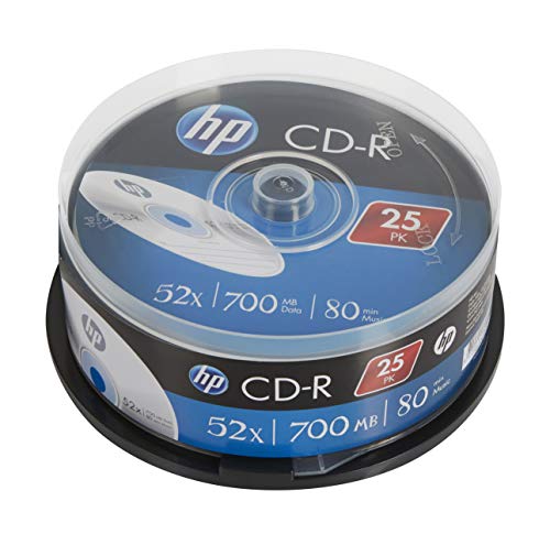 HP CRE00015 CD-R Rohling 700 MB 25 St. Spindel von HP