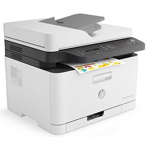 HP Color Laser MFP 179fwg 4 in 1 Farblaser-Multifunktionsdrucker grau von HP