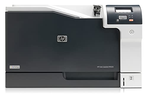 HP Color Laserjet Enterprise CP5225 (CE710A) A3 Farblaserdrucker (Drucken, Ethernet, USB, 600 x 600 dpi) schwarz/weiß von Hewlett-Packard
