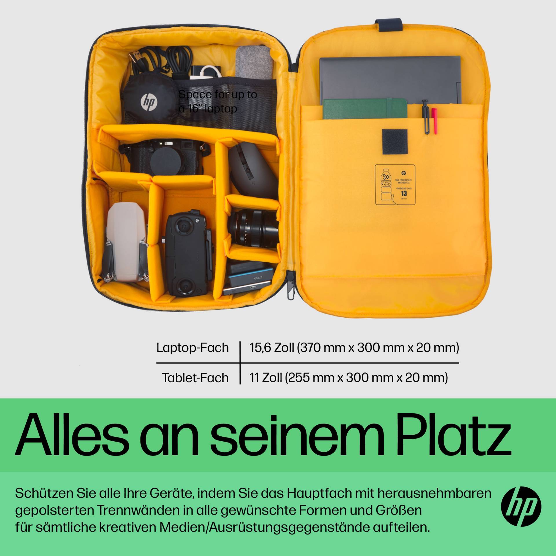 HP Creator 16,1-Zoll-Laptop-Rucksack von HP