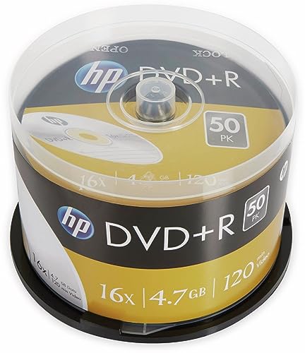 HP DVD+R 16X 50PK Cake Box 4.7GB, DRE00026-3 von HP