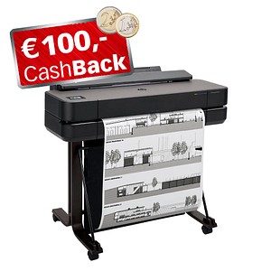 AKTION: HP DesignJet T650 610 mm (24 Zoll) 2025 Edition Plotter mit CashBack von HP