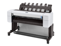 HP Designjet T1600 36 Zoll PostScript Drucker, Thermal Inkjet, 2400 x 1200 DPI, HP-GL/2, HP-RTL, PDF 1.7, PostScript 3, TIFF, Cyan, Grau, Magenta, Mattschwarz, Foto schwarz, Gelb, 1 universal printhead, 914 x 1219 mm von HP