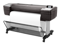 HP Designjet T1700dr 44-Zoll-Drucker, Thermal Inkjet, 2400 x 1200 DPI, HP-GL/2, TIFF, URF, Cyan, Grau, Magenta, Mattschwarz, Foto schwarz, Gelb, 116 pph, 0,1% von HP