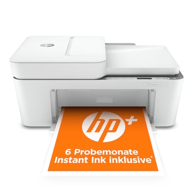 HP DeskJet Plus 4120e Tintenstrahldrucker Scanner Kopierer WLAN Instant Ink von HP