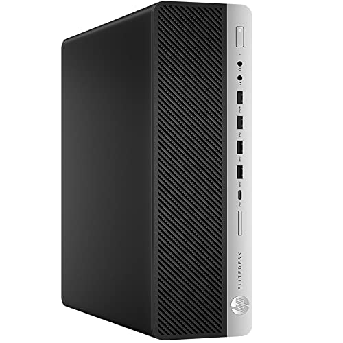 HP Desktop-PC SFF, 800 G3, Prozessor Core i7-6700, 8 GB RAM, 240 GB SSD, Win 11 Pro (Generalüberholt) von HP