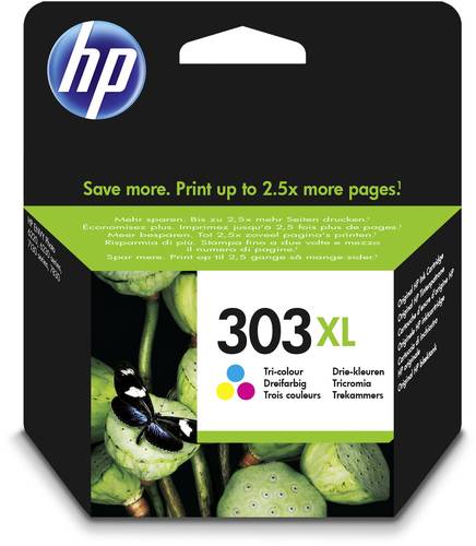HP Druckerpatrone 303XL Original Cyan, Magenta, Gelb T6N03AE Tinte HP Druckerpatrone 303XL Original Cyan, Magenta, Gelb T6N03AE Tinte von HP