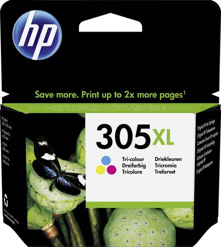 HP Druckerpatrone 305XL Original Cyan, Magenta, Gelb 3YM63AE HP Druckerpatrone 305XL Original Cyan, Magenta, Gelb 3YM63AE von HP