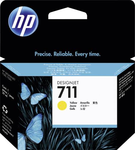 HP Druckerpatrone 711 Original Gelb CZ132A von HP
