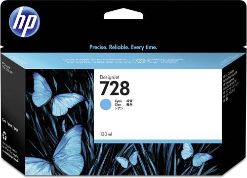 HP Druckerpatrone 728 Original Cyan 130ml F9J67A 1St. HP Druckerpatrone 728 Original Cyan 130ml F9J67A 1St. von HP