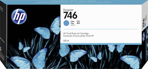 HP Druckerpatrone 746 Original Cyan 300ml P2V80A 1St. HP Druckerpatrone 746 Original Cyan 300ml P2V80A 1St. von HP