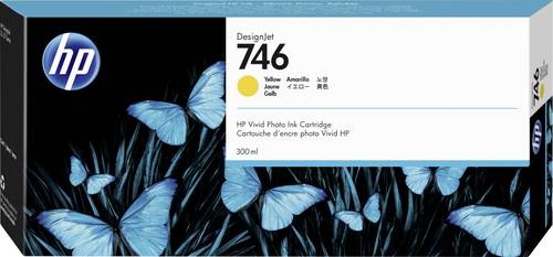 HP Druckerpatrone 746 Original Gelb 300ml P2V79A 1St. HP Druckerpatrone 746 Original Gelb 300ml P2V79A 1St. von HP