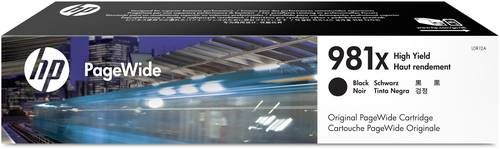 HP Druckerpatrone 981X Original Schwarz L0R12A Tinte HP Druckerpatrone 981X Original Schwarz L0R12A Tinte von HP