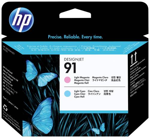 HP Druckkopf 91 Original Cyan, Hell Magenta C9462A von HP