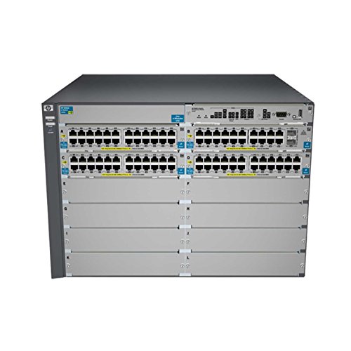 HP E5412-92G-PoE+/2XG-SFP+ v2 zl Switch, C4 Managed 92 x 10/100/1000 + 2 x SFP+ Rackmontierbar PoE mit HP E5400 zl Switch, Premium-Lizenz von HP