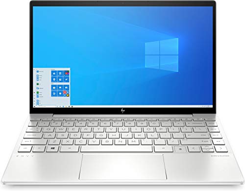 HP ENVY 13-ba1276ng (13,3 Zoll / FHD IPS Touch) Laptop (Intel Core i7-1165G7, 16 GB DDR4, 512 GB SSD, NVIDIA GeForce MX450 (2 GB GDDR5), Windows 10, QWERTZ-Layout) Silber von HP