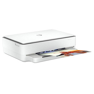 HP ENVY 6020e All-in-One 3 in 1 Tintenstrahl-Multifunktionsdrucker weiß, HP Instant Ink-fähig von HP