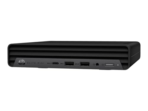 HP Elite 800 G9 - Wolf Pro Security - Mini Desktop - Core i5 13500/2.5 GHz - RAM 16 GB - SSD 512 GB - NVMe - UHD Graphics 770-1GbE, Bluetooth 5.2, Wi-Fi 6E - Win 11 Pro - schwarz von HP