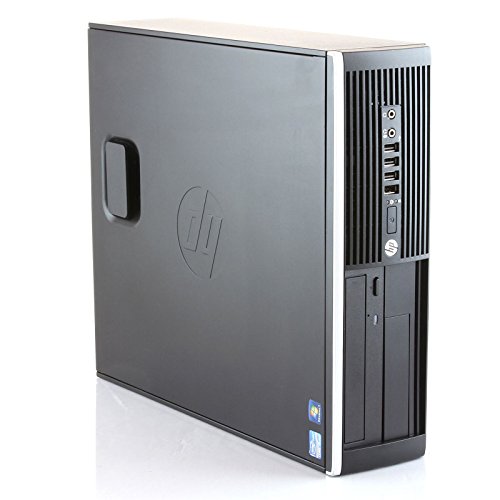 HP Elite 8300 Desktop-PC (Intel Core i5 – 3470, 8 GB RAM, Festplatte 240 GB SSD, DVD, Windows 10 Pro 64 ist) – Schwarz (Refurbished Zertifiziert) von HP