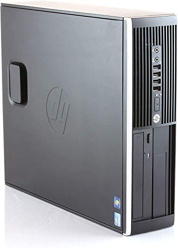 HP Elite 8300 Desktop-PC (Intel Core i7-3770, 16 GB RAM, 512 GB SSD, DVD-Player, Windows 10 Pro) (Generalüberholt) von HP