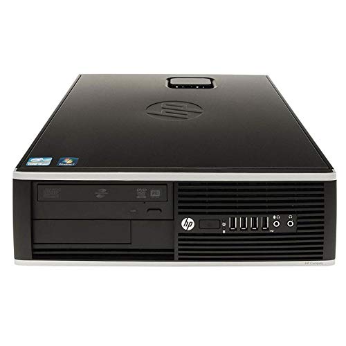 HP Elite 8300 SFF Desktop-PC (Intel Core i5-3470, 3,2 GHz, 16 GB RAM, 240 GB SSD + 500 GB HDD, DVD-Player Windows 10 Pro ES 64) (Generalüberholt) von HP