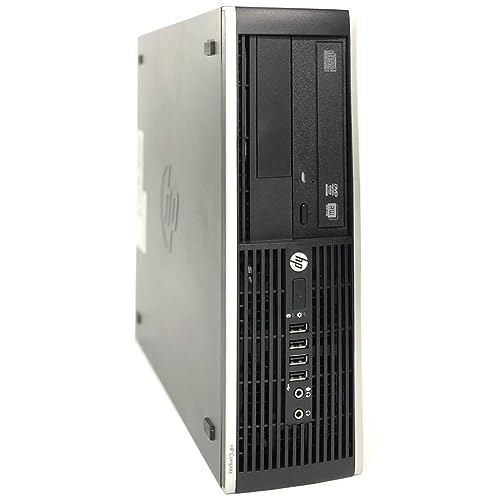HP Generalüberholter PC Elite 8300 SFF Intel Core i7 3770 3,40 GHz/8 GB/SSD 120 GB/DVD/Win 10 Pro (generalüberholt) von HP